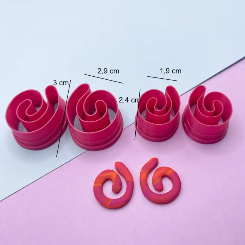 Cortador ESPIRAL para arcilla polimérica