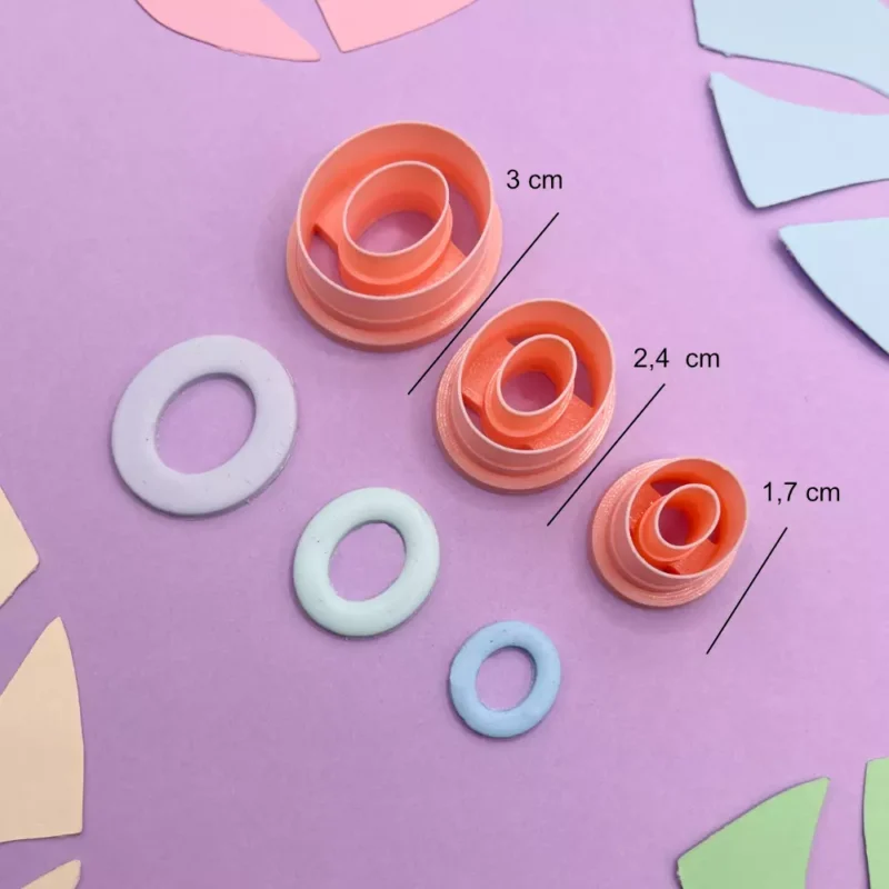 Cortador FORMA 12 para arcilla polimérica