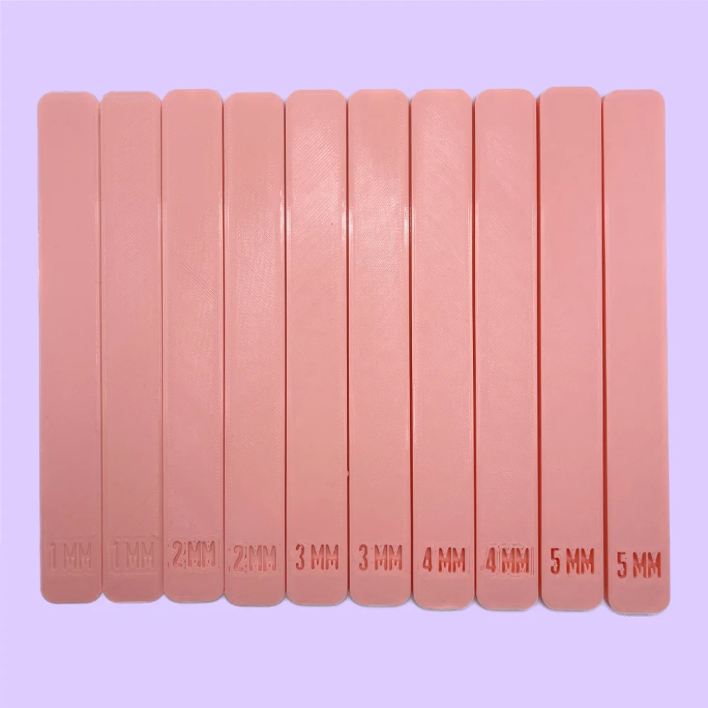 Pack de guías de profundidad para pendientes de arcilla polimérica