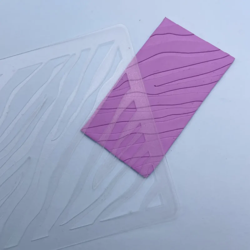 stencil cebra arcilla