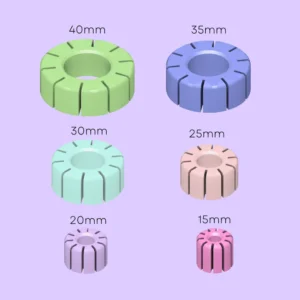 guias para hacer aros arcilla Polimérica