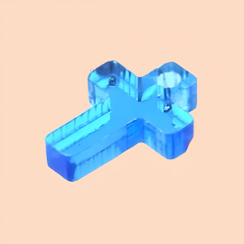 pieza metacrilato cruz