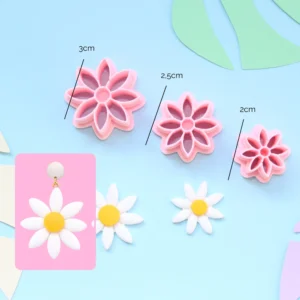 Cortador margarita arcilla polimerica