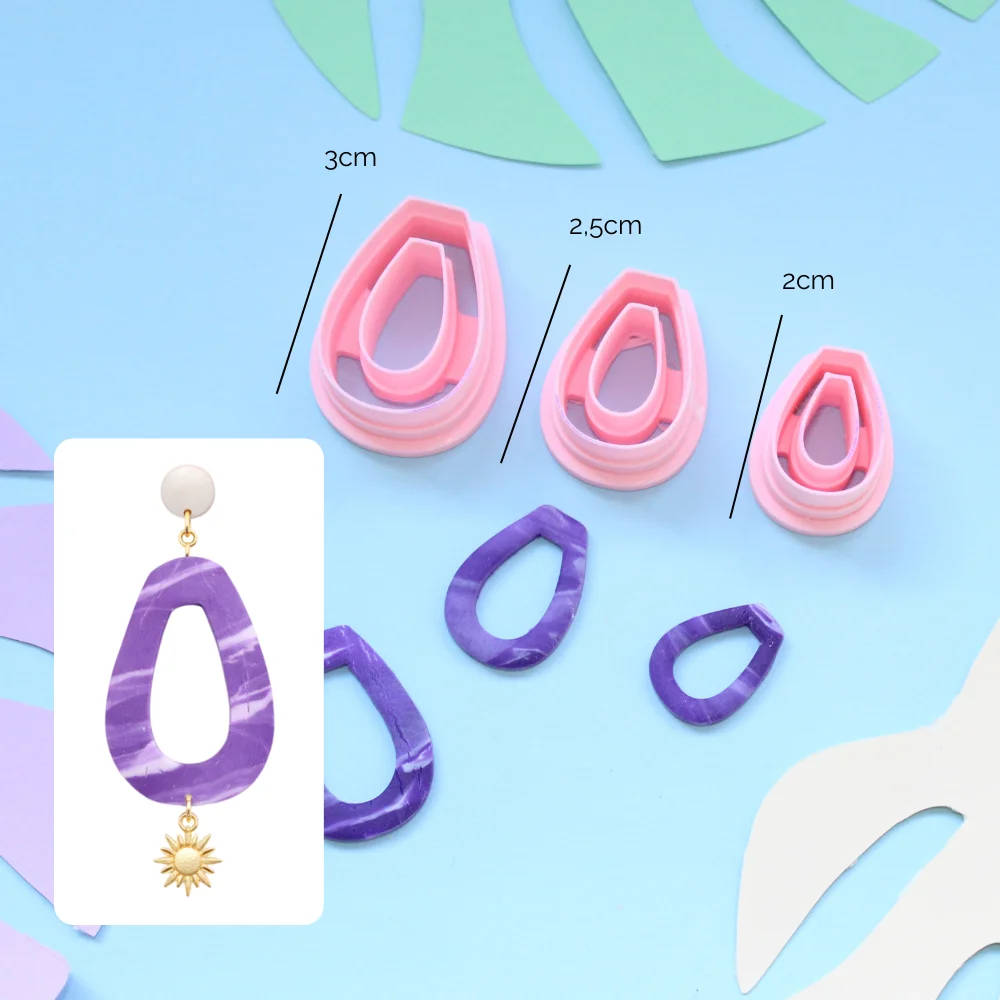 Cortador formas orgánicas arcilla polimerica