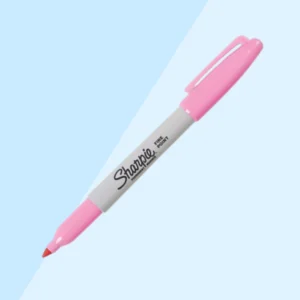 Rotulador Permanente Rosa Pastel