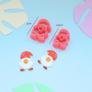 Cortador GNOMO NAVIDAD para arcilla polimérica