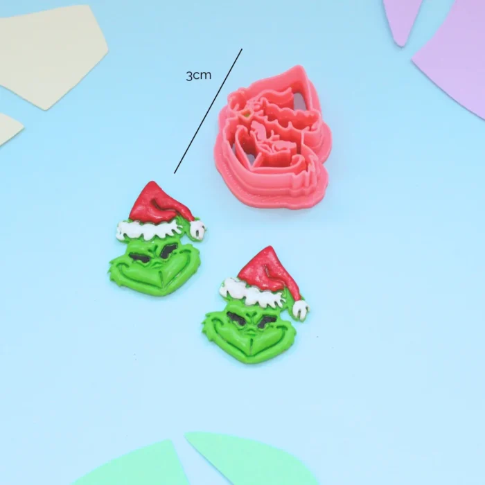 cortador grinch navideño