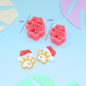 cortador huella navidad