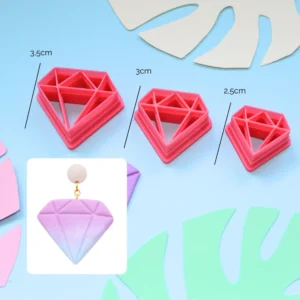 cortador diamante pendientes arcilla polimerica