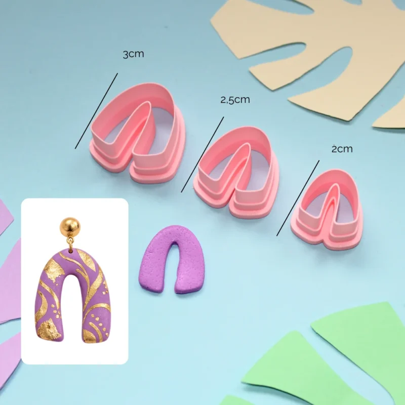 cortador forma pendientes arcilla polimerica