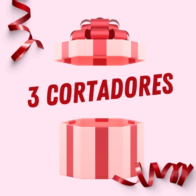 Pack 3 cortadores 'segunda mano'