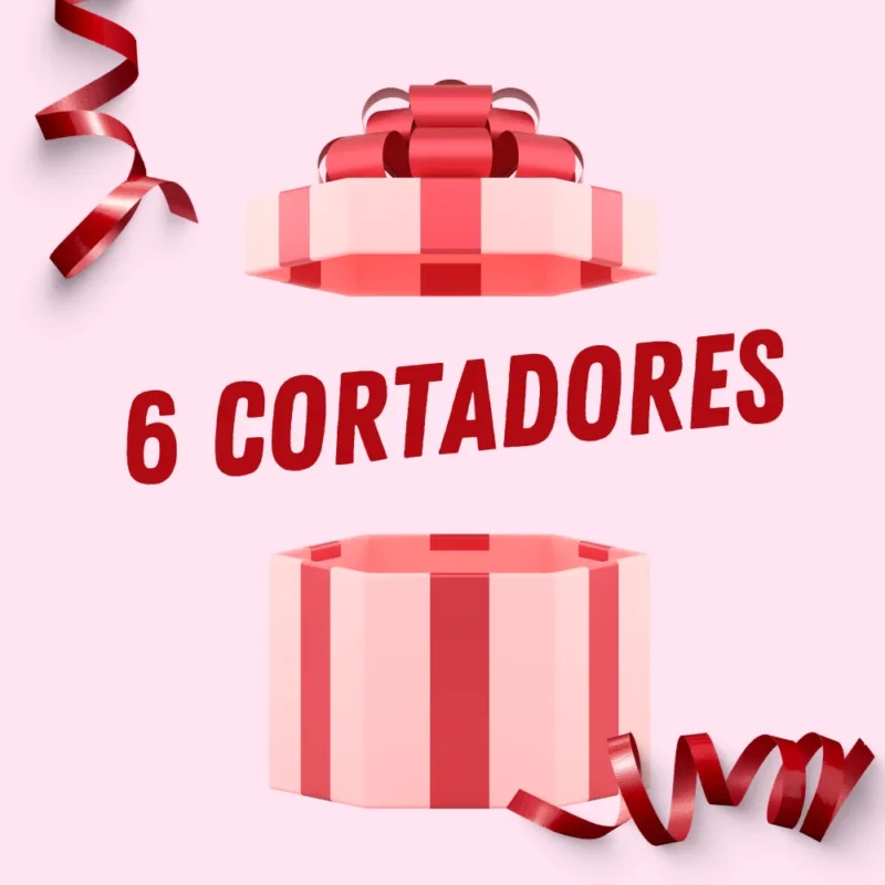 Pack 6 cortadores 'segunda mano'