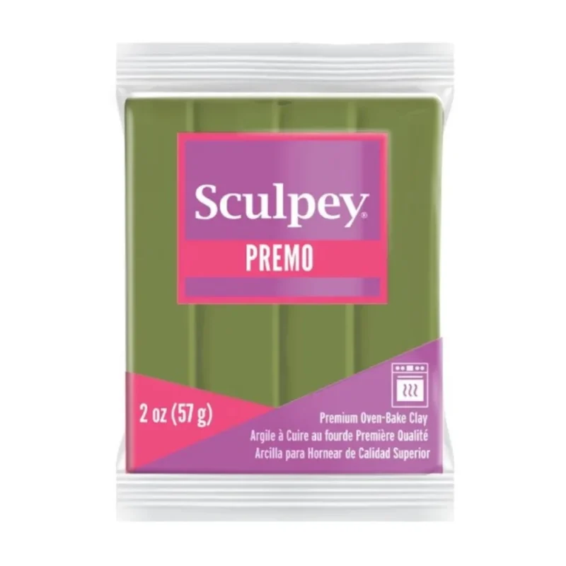 Arcilla SCULPEY PREMO Verde Oliva