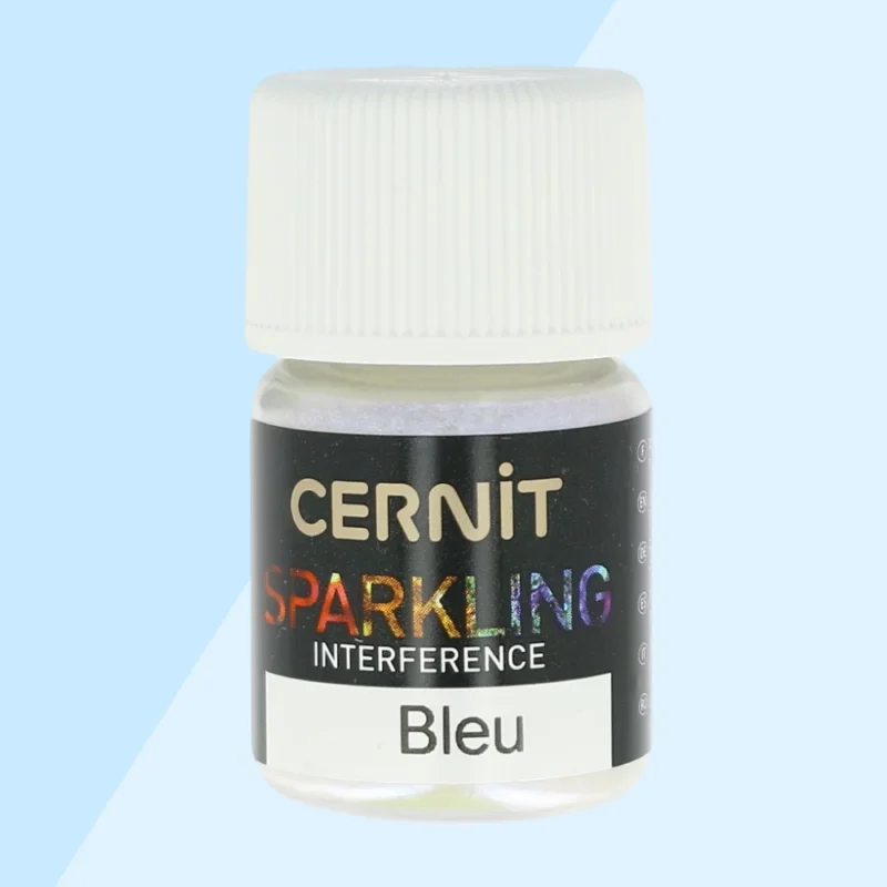 Polvos de mica Cernit AZUL