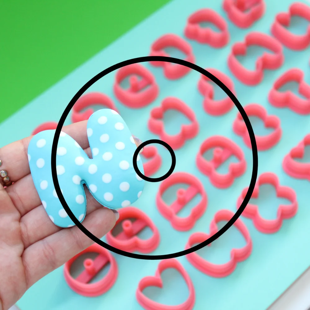 Cortador Letra O | Bubble Gum