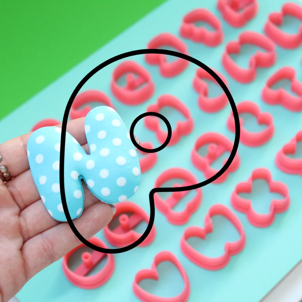 Cortador Letra P | Bubble Gum